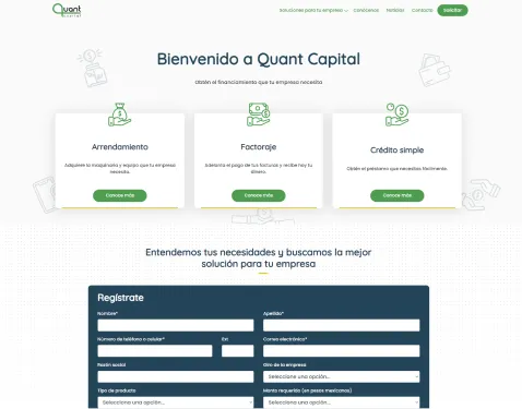 Quant Capital platform